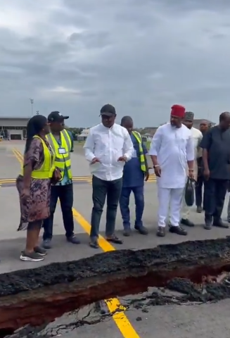 Keyamo Orders Immediate Repair Of  Enugu Airport Damaged Taxiway
