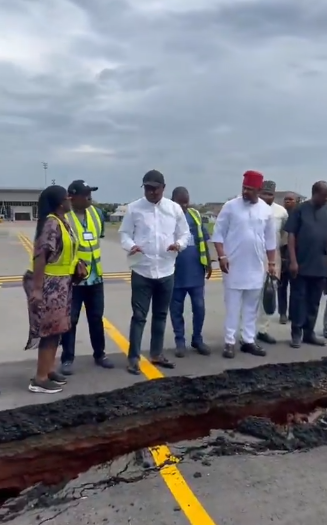 Keyamo Orders Immediate Repair Of  Enugu Airport Damaged Taxiway