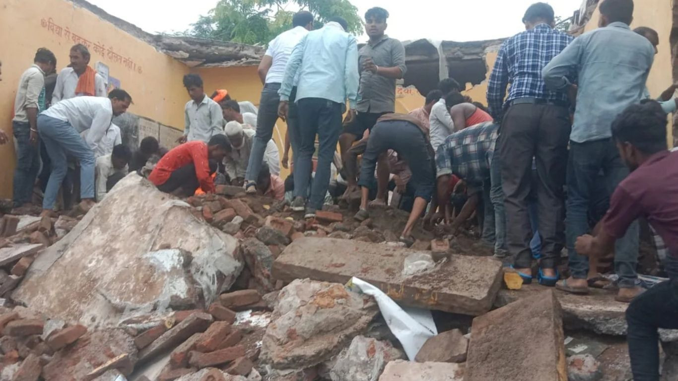 Seven Pupils Killed, Dozens Injured As School Roof Collapses In Western India
