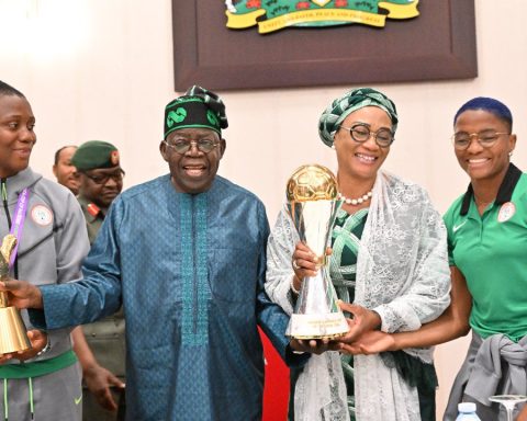 Tinubu Confers National Honours On Super Falcons, Gifts $100,000 Cash Each