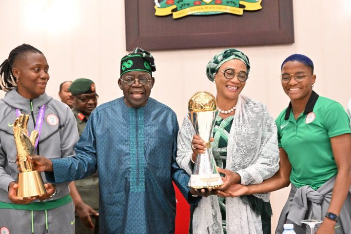 Tinubu Confers National Honours On Super Falcons, Gifts $100,000 Cash Each