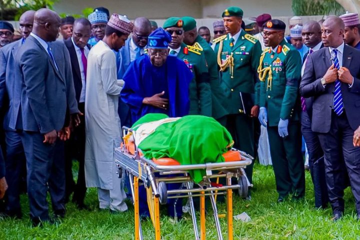 Buhari Buried At His Exact Relaxation Spot In Daura Residence