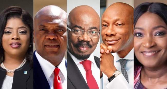 Tony Elumelu, Segun Agbaje, Five Other Bank Majority Shareholders Gained N372bn In H1 2025