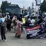Blind People Protesting