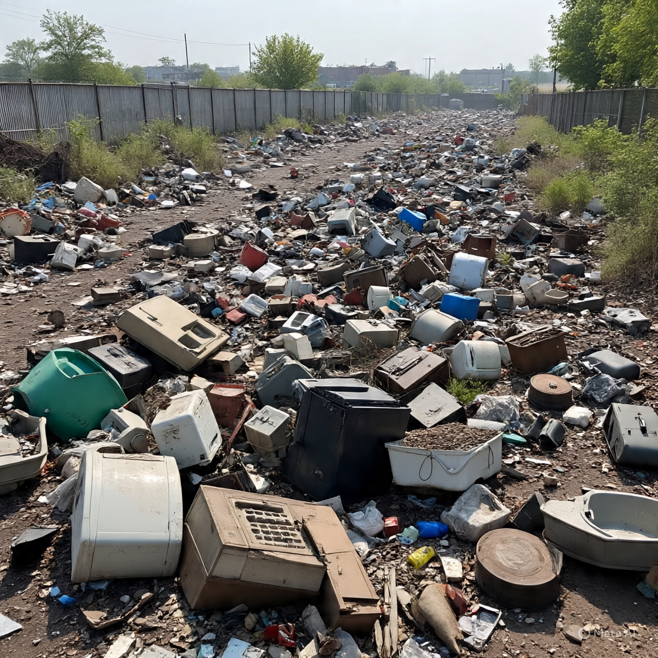 Refuse dump in FCT, Abuja. Photo Credit: Etim Etim