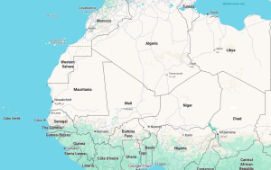 Image of Western Sahara Map